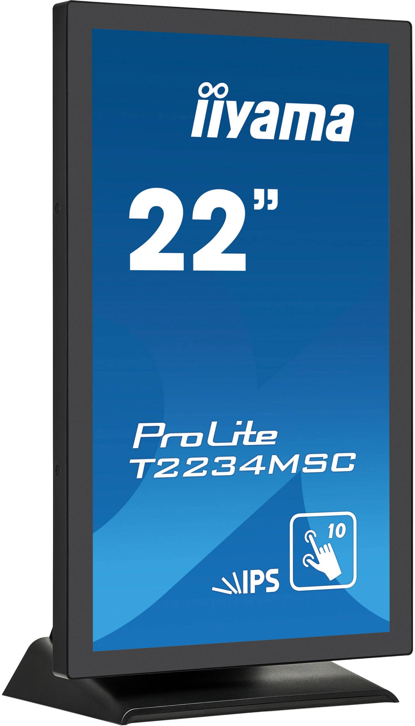 Iiyama ProLite TF2234MC-B6X LED-Monitor EEK: F (A - G)  55.9 cm (22 Zoll) 1920 x 1080 Pixel 16:9 8 ms VGA, HDMI®, DisplayPort, USB IPS LED