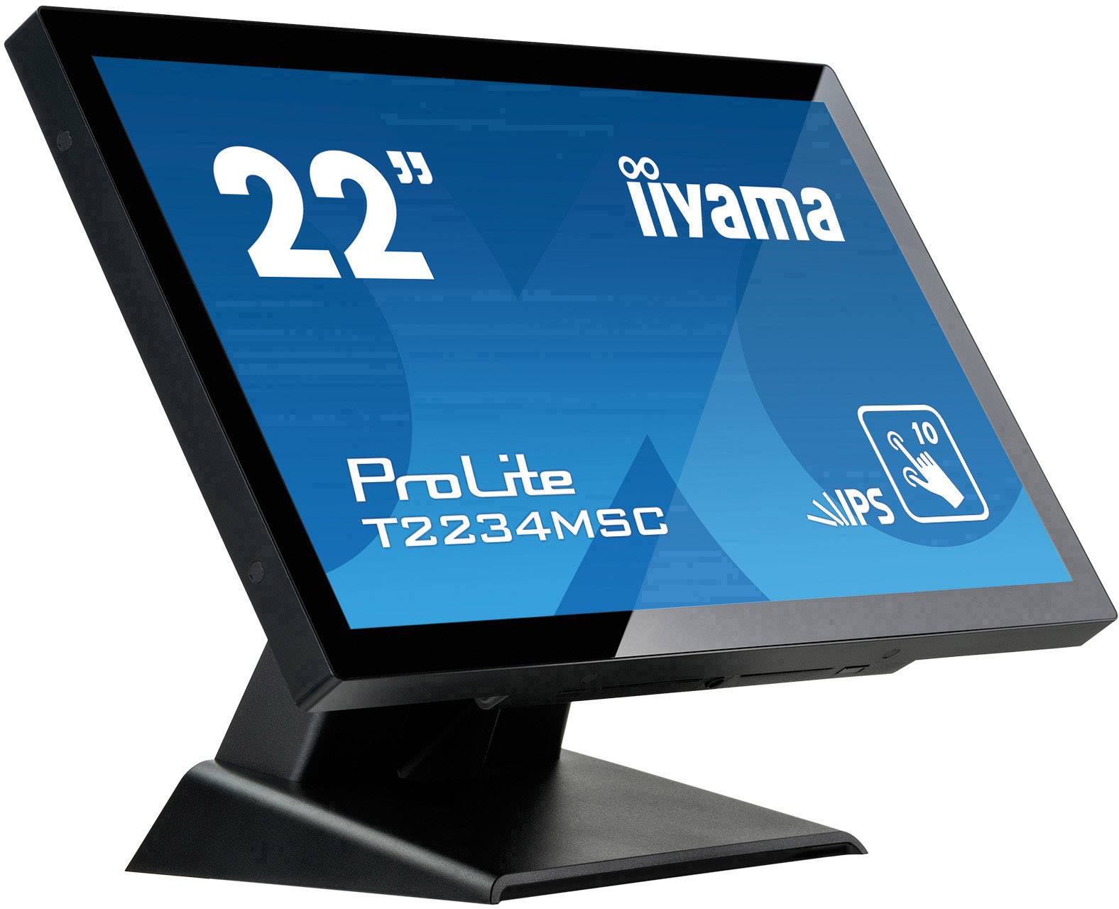 Iiyama ProLite TF2234MC-B6X LED-Monitor EEK: F (A - G)  55.9 cm (22 Zoll) 1920 x 1080 Pixel 16:9 8 ms VGA, HDMI®, DisplayPort, USB IPS LED