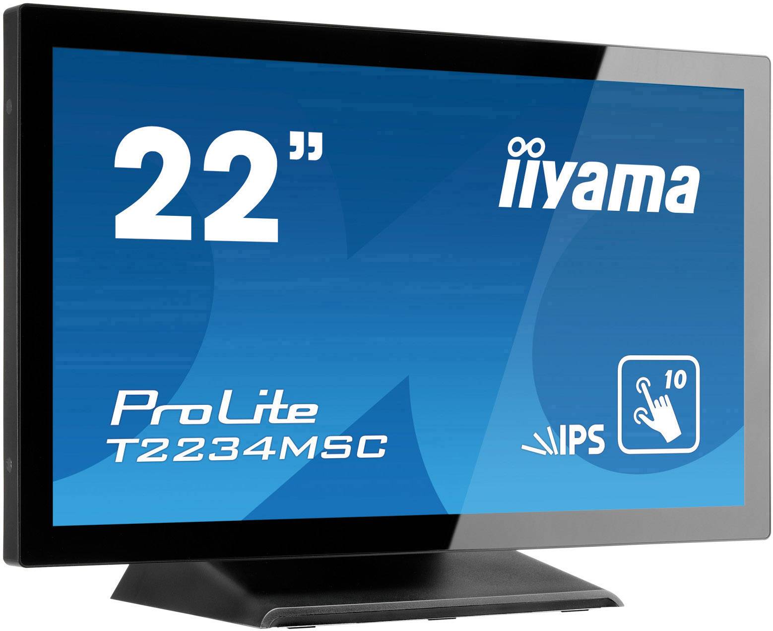 Iiyama ProLite TF2234MC-B6X LED-Monitor EEK: F (A - G)  55.9 cm (22 Zoll) 1920 x 1080 Pixel 16:9 8 ms VGA, HDMI®, DisplayPort, USB IPS LED