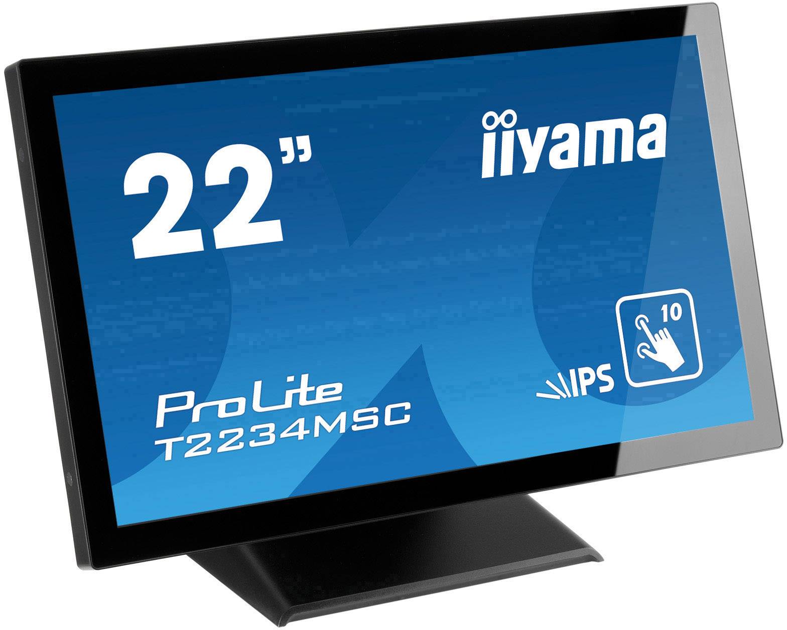 Iiyama ProLite TF2234MC-B6X LED-Monitor EEK: F (A - G)  55.9 cm (22 Zoll) 1920 x 1080 Pixel 16:9 8 ms VGA, HDMI®, DisplayPort, USB IPS LED