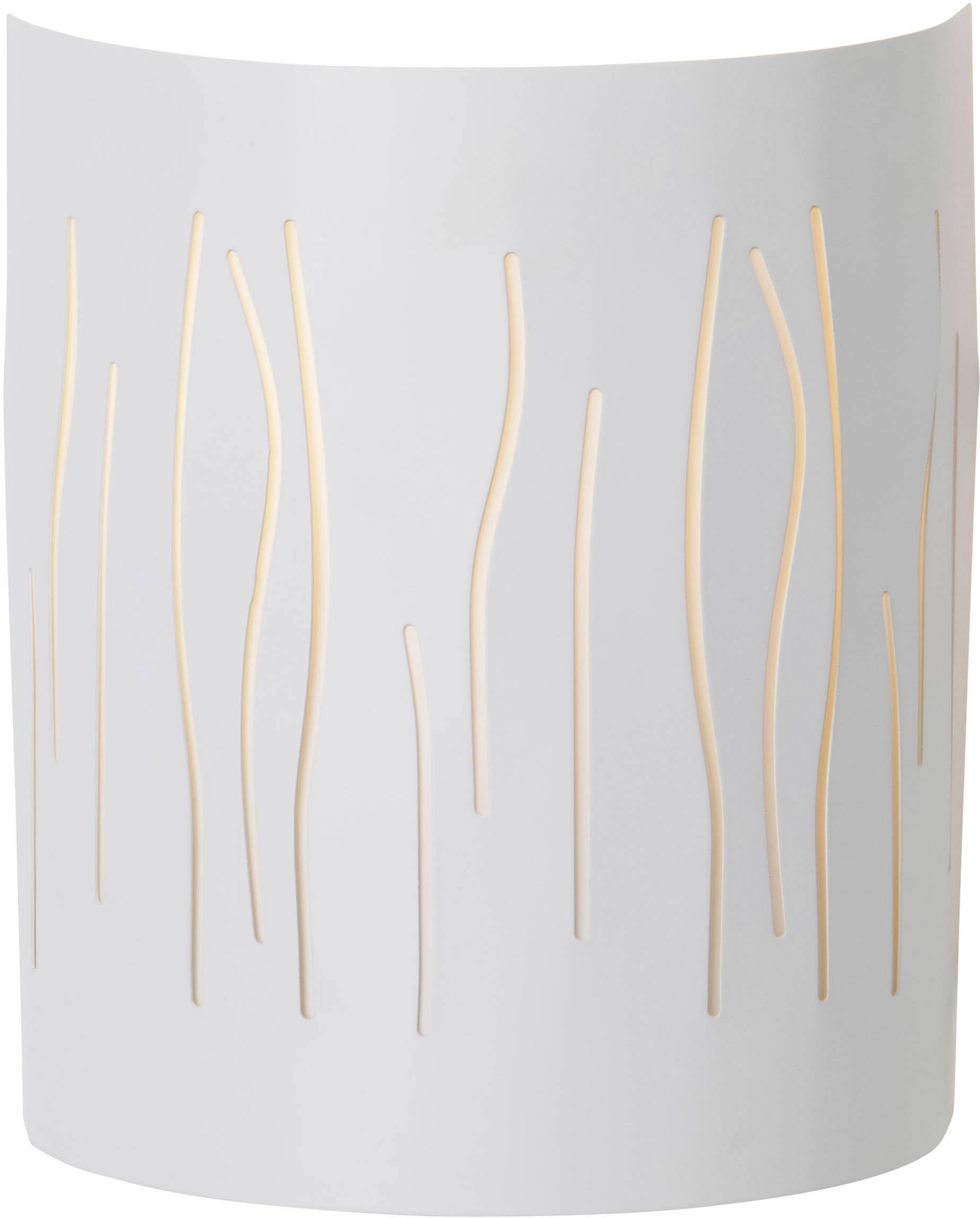 Brilliant Kinley 93461/05 Wandleuchte E27 40W LED Weiß