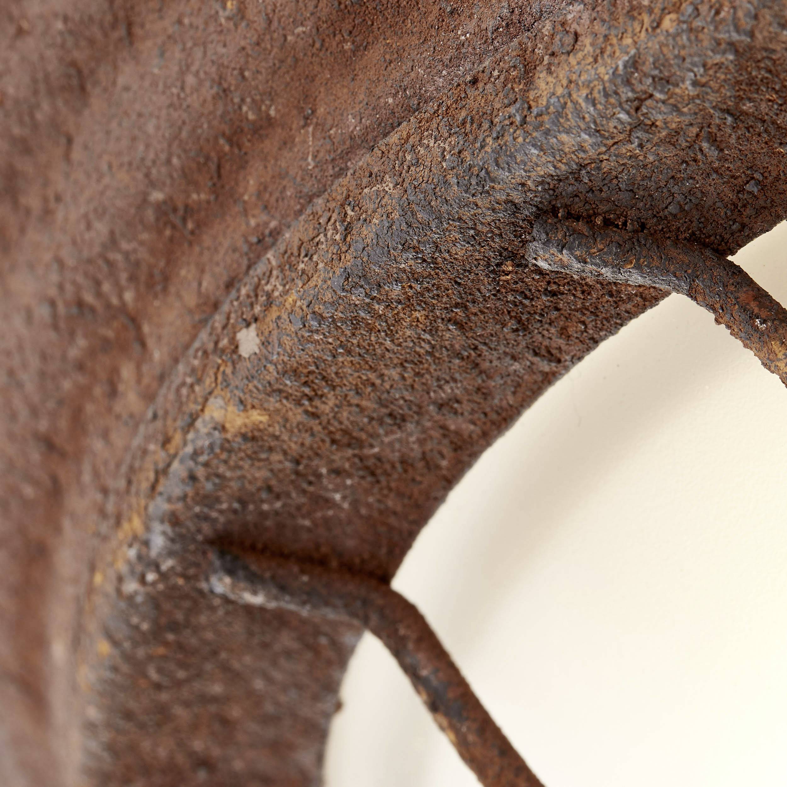 Brilliant 94491/60 Typhoon Deckenleuchte LED E27 40W Rost, Weiß