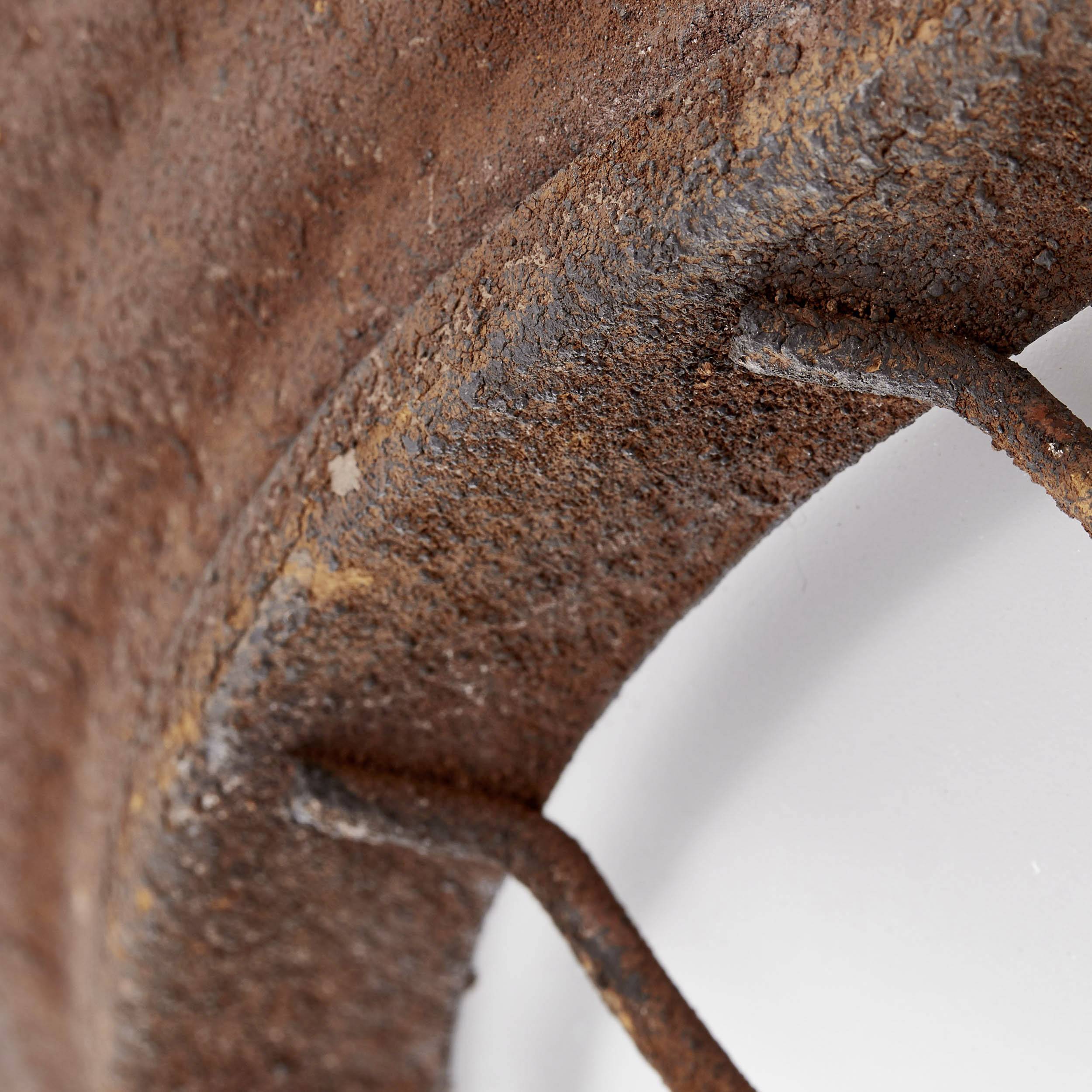 Brilliant 94491/60 Typhoon Deckenleuchte LED E27 40W Rost, Weiß