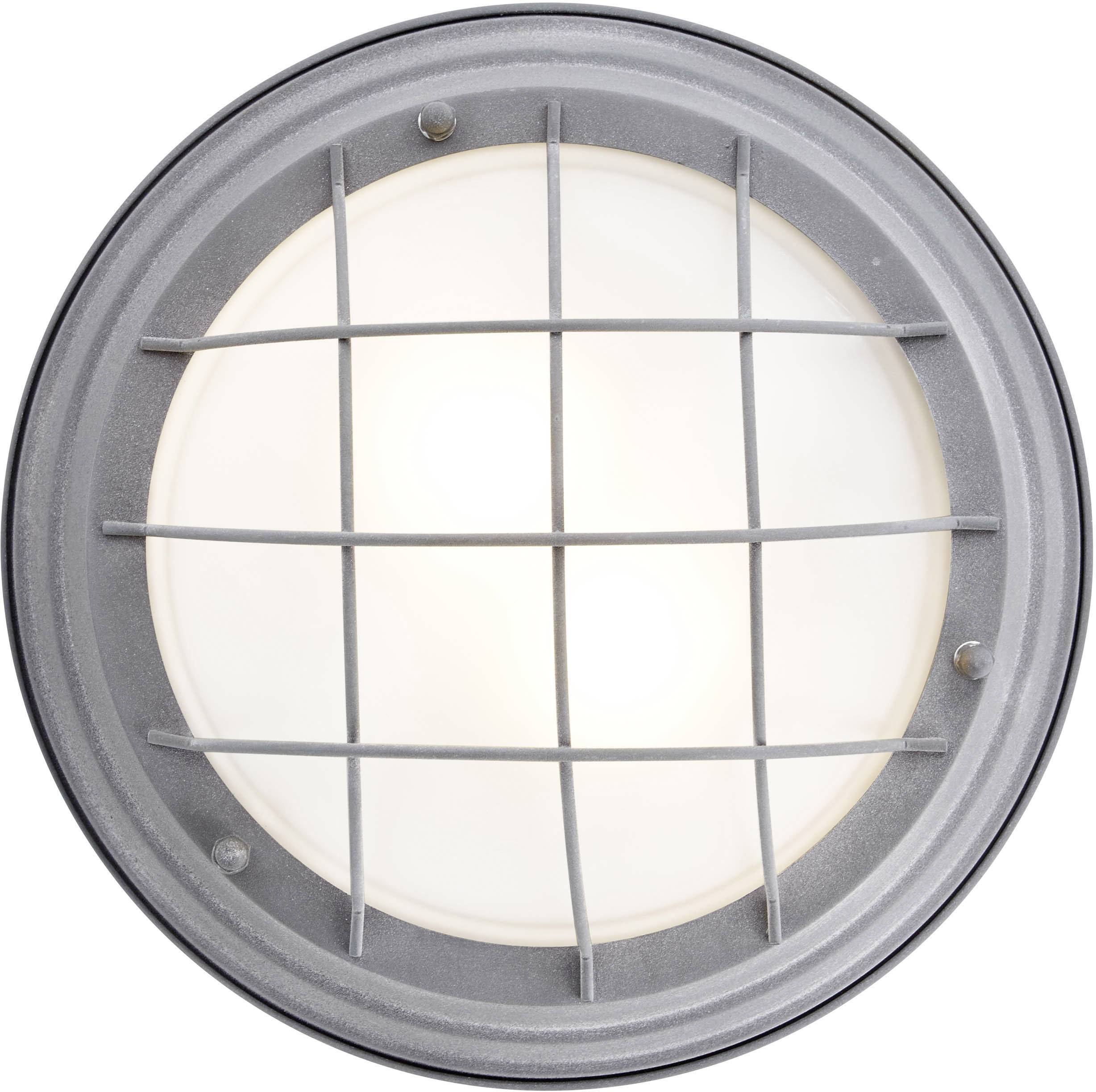 Brilliant 94492/70 Typhoon Deckenleuchte LED E27 60W Beton-Grau, Weiß