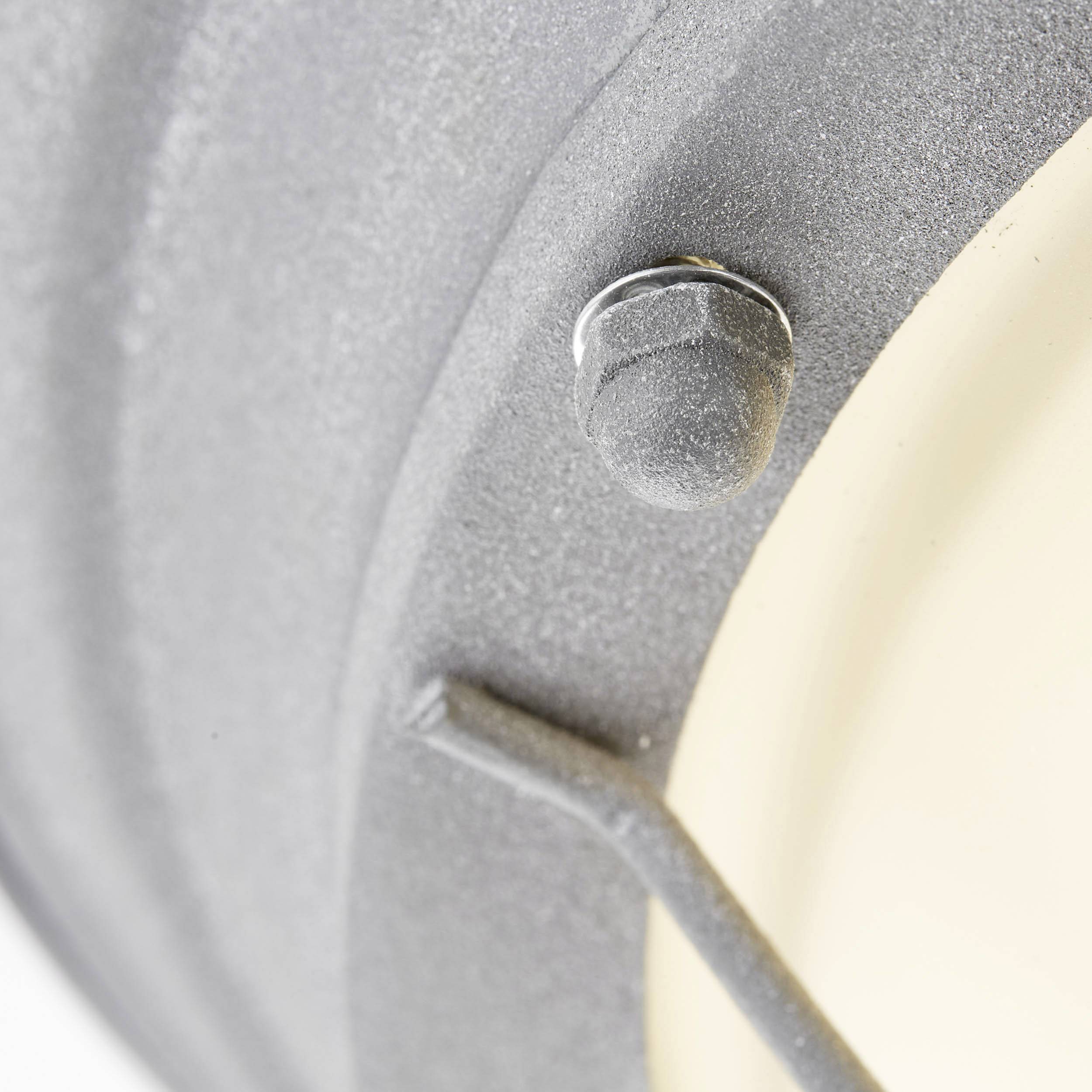 Brilliant 94492/70 Typhoon Deckenleuchte LED E27 60W Beton-Grau, Weiß