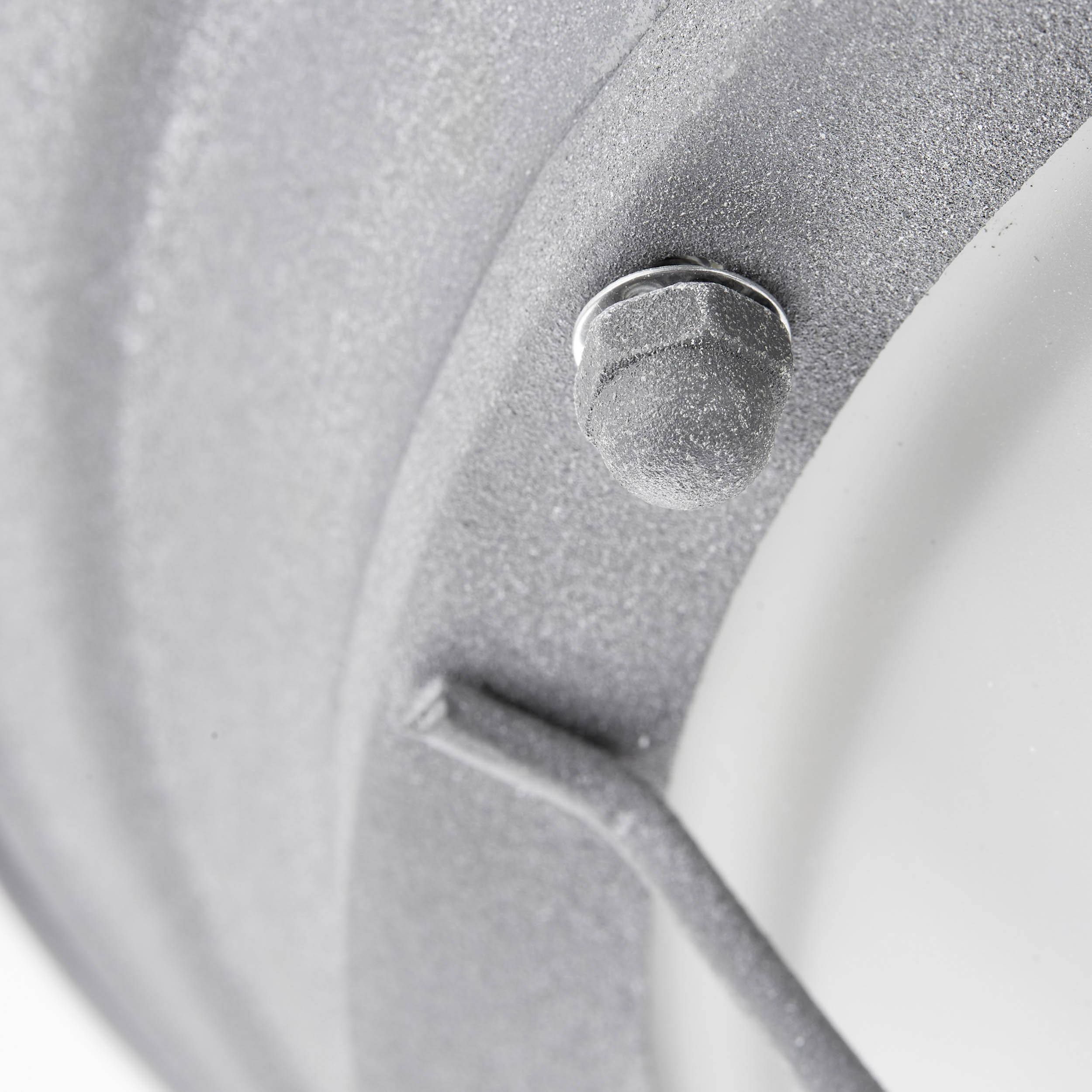 Brilliant 94492/70 Typhoon Deckenleuchte LED E27 60W Beton-Grau, Weiß