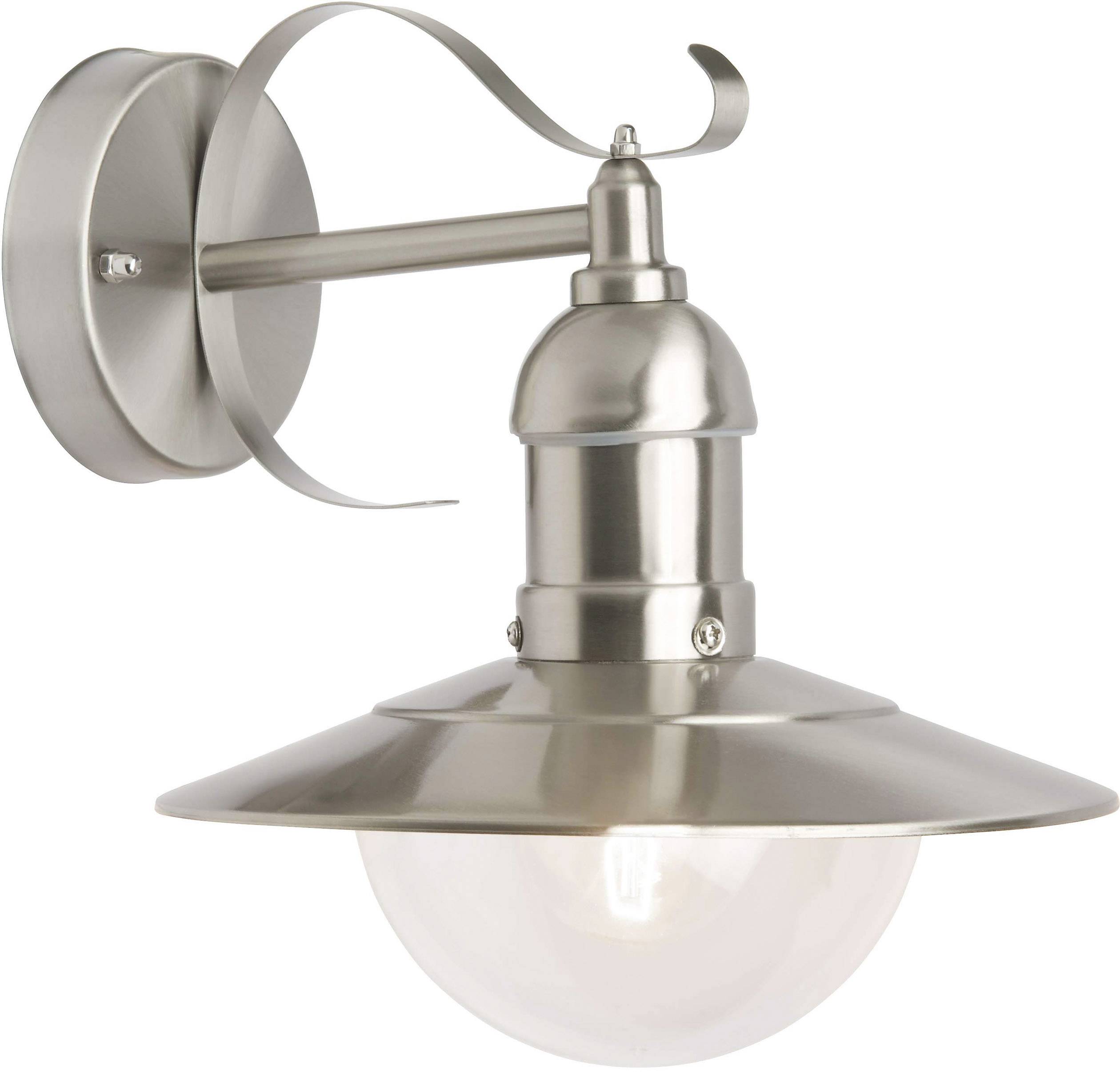 Brilliant Arto 96129/82 Außenwandleuchte LED E27 60W Edelstahl