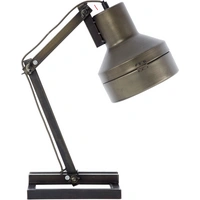 Brilliant Hardwork 99037/46 Schreibtischleuchte LED E27 28W Schwarz, Edelstahl Brilliant Hardwork 99037/46 Schreibtischleuchte LED E27 28W Schwarz, Edelstahl