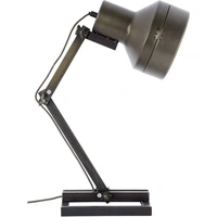 Brilliant Hardwork 99037/46 Schreibtischleuchte LED E27 28W Schwarz, Edelstahl Brilliant Hardwork 99037/46 Schreibtischleuchte LED E27 28W Schwarz, Edelstahl