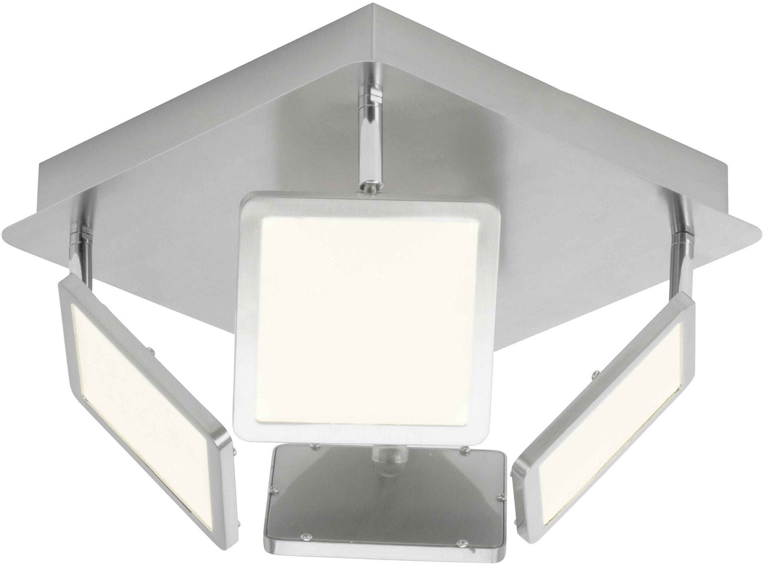 Brilliant Uranus G33835/13 LED-Deckenstrahler LED LED fest eingebaut EEK: E (A - G) 20 W Edelstahl, Weiß