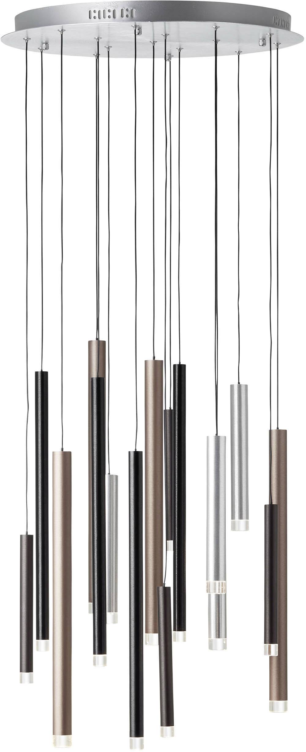 Brilliant Cembalo G93730/20 LED-Pendelleuchte LED LED fest eingebaut 64 W Braun