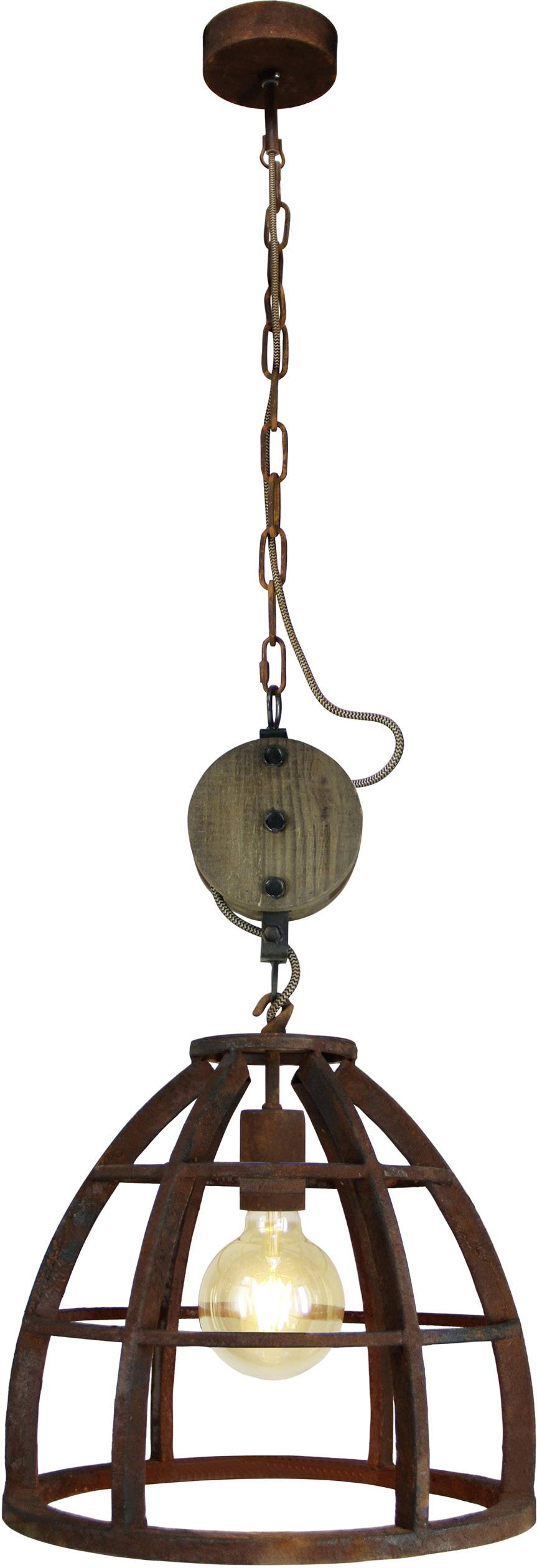 Brilliant Matrix 2 HK17186S55 Pendelleuchte LED E27 60 W Rost