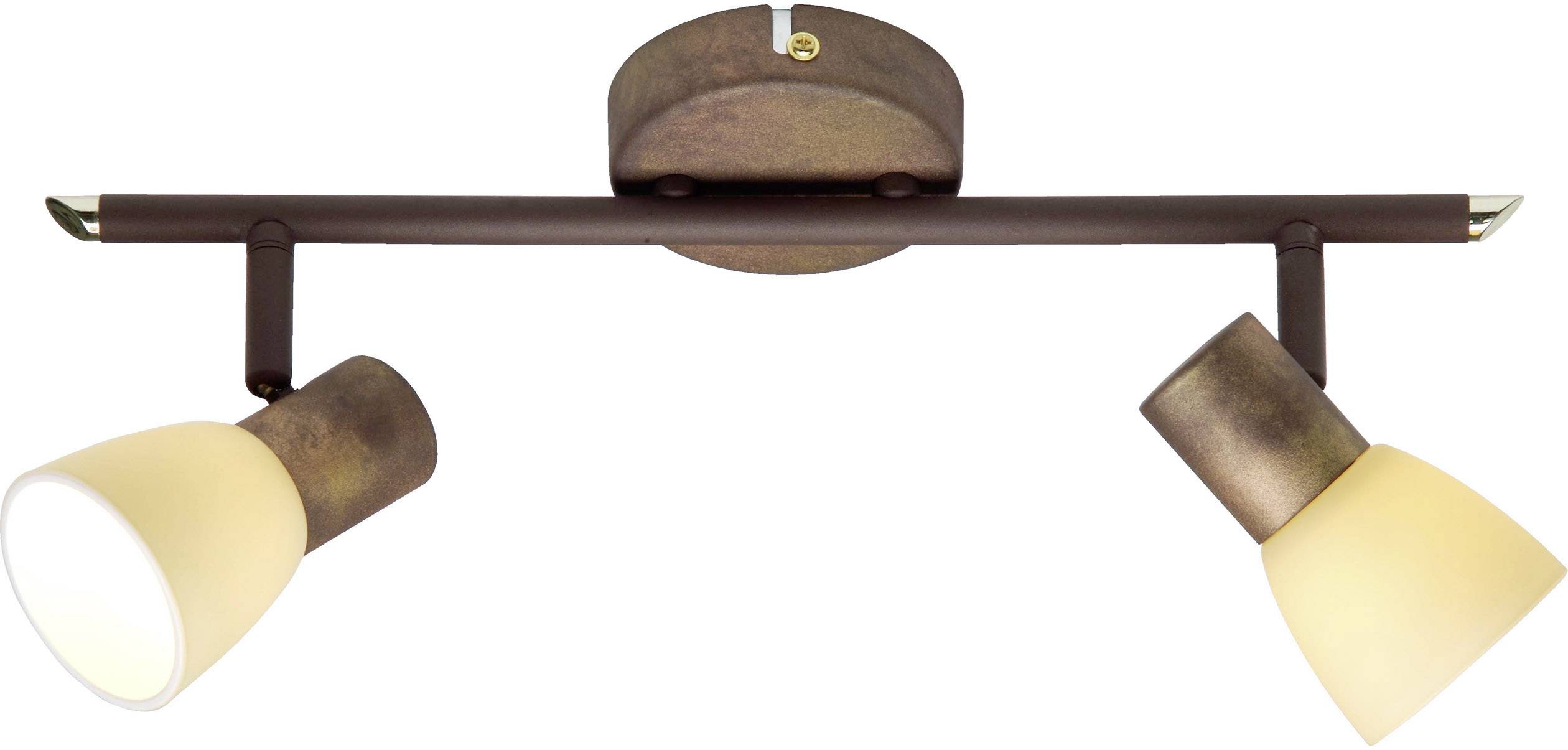 Brilliant Luca 35813/56 Deckenstrahler LED E14 80W Kupfer, Champagner