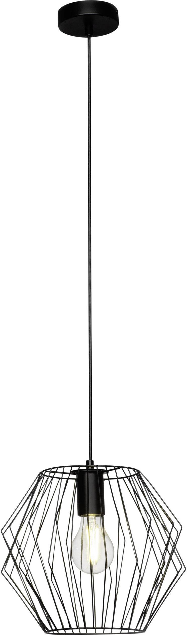 Brilliant Noris 54170/06 Pendelleuchte LED E27 60W Schwarz