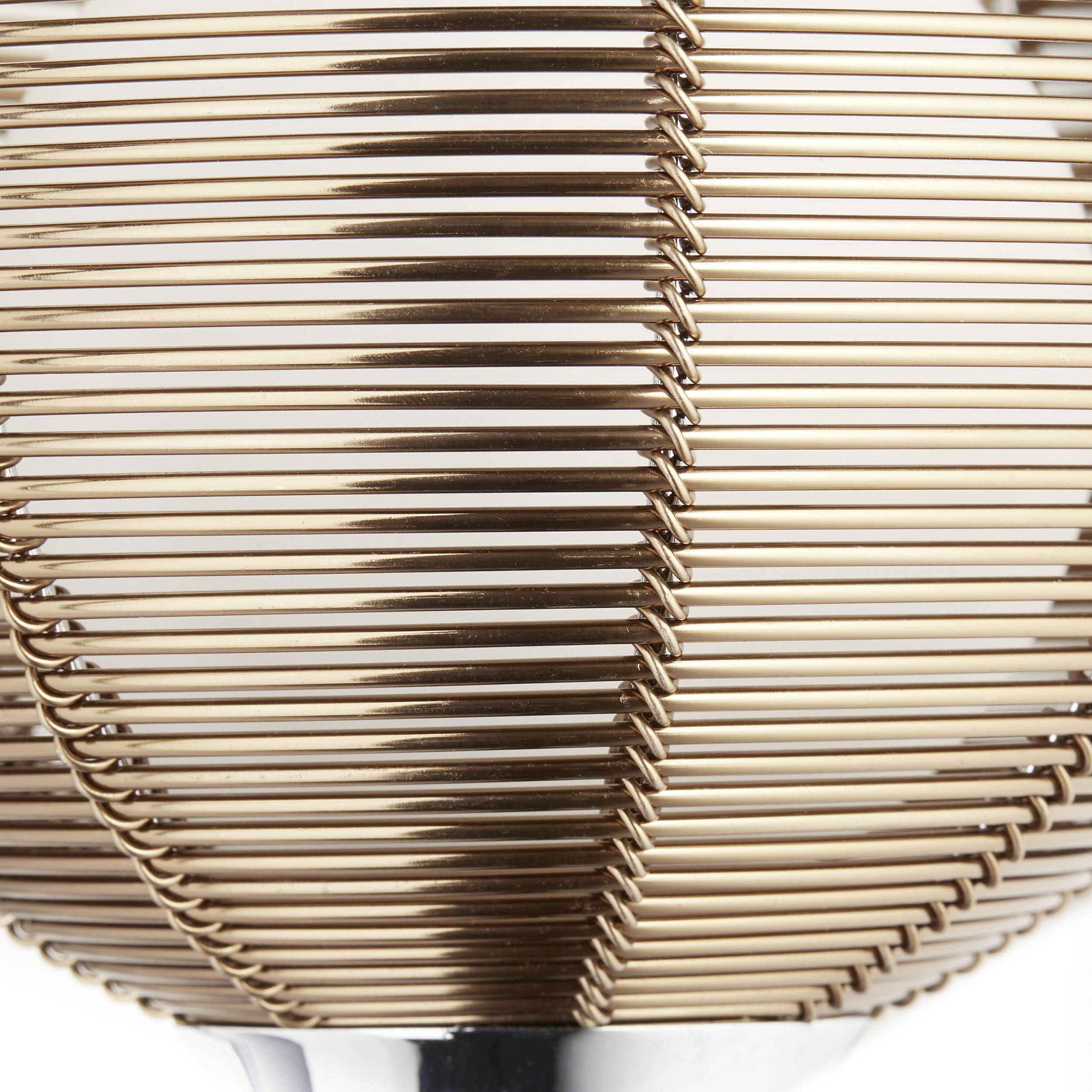 Brilliant Relax 61111/53 Wandleuchte G9 33 W LED Bronze, Chrom