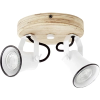 Brilliant Seed 82224/05 Deckenstrahler LED GU10 10W Weiß, Holz (hell) Brilliant Seed 82224/05 Deckenstrahler LED GU10 10W Weiß, Holz (hell)