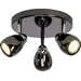 Brilliant Milano G21734/76 Deckenstrahler LED GU10 9W Chrom, Schwarz Brilliant Milano G21734/76 Deckenstrahler LED GU10 9W Chrom, Schwarz