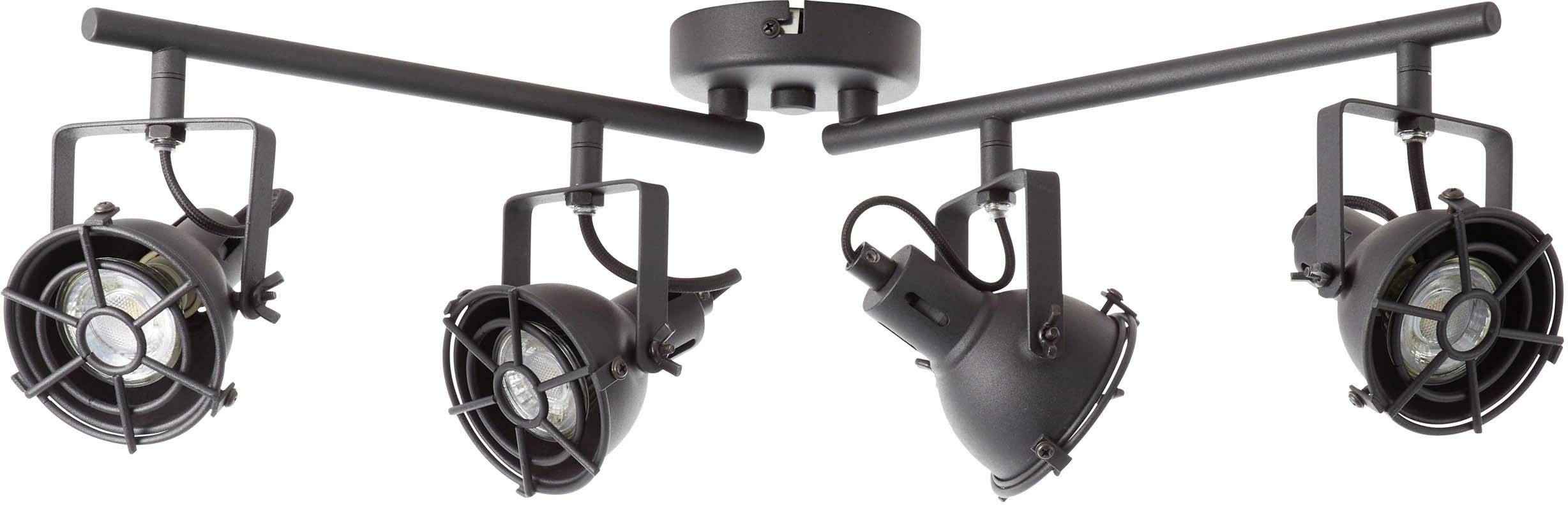 Brilliant Jesper G54332/86 Deckenstrahler LED GU10 20 W Schwarz