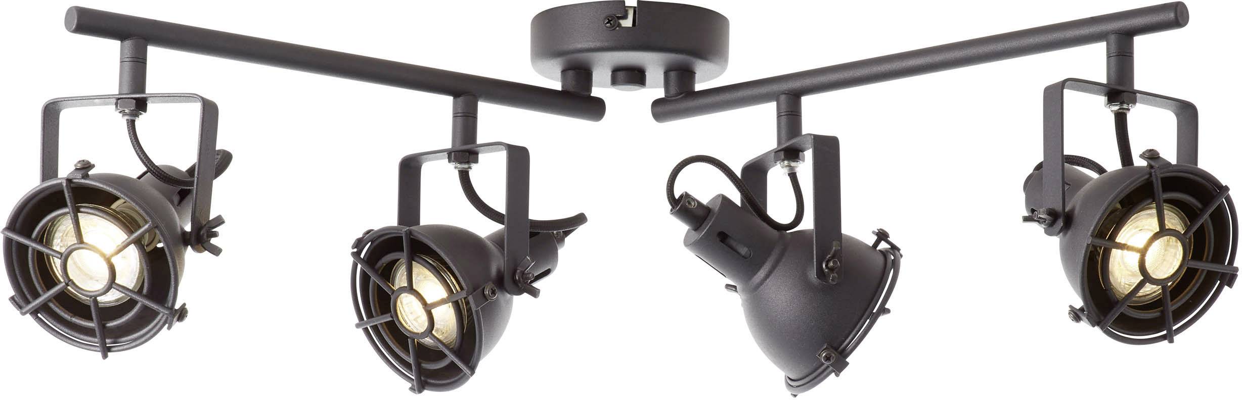 Brilliant Jesper G54332/86 Deckenstrahler LED GU10 20 W Schwarz