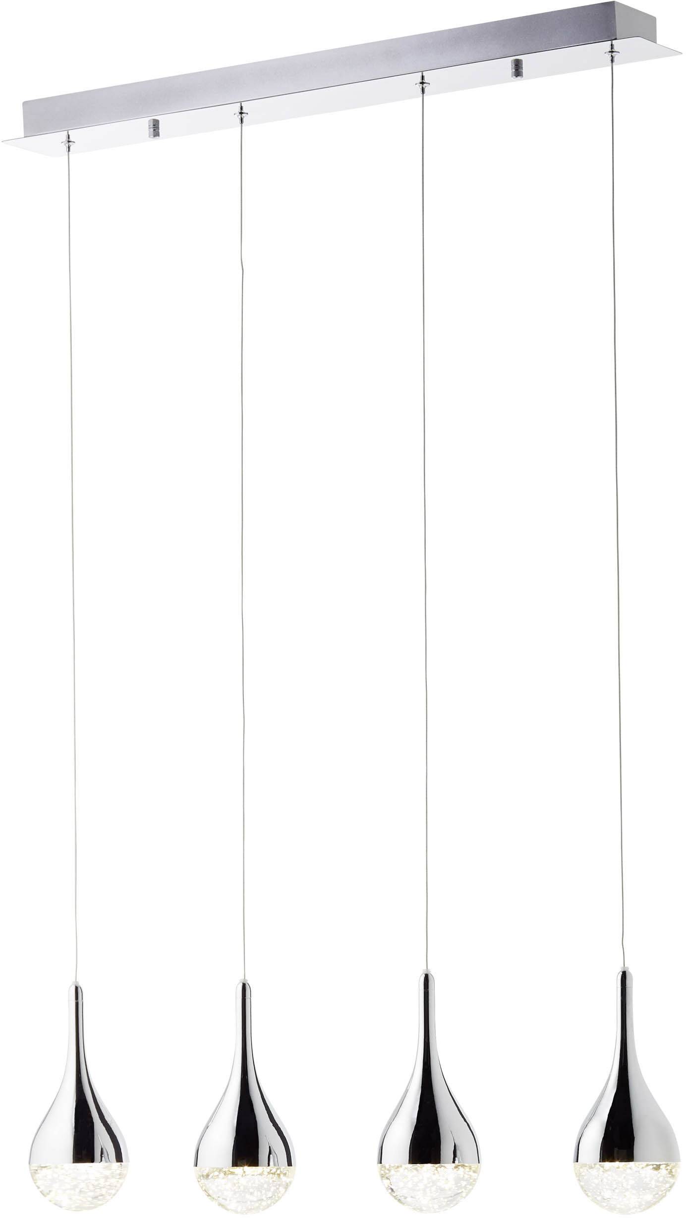 Brilliant Frizzante G93424/15 LED-Pendelleuchte LED LED fest eingebaut 20W Chrom