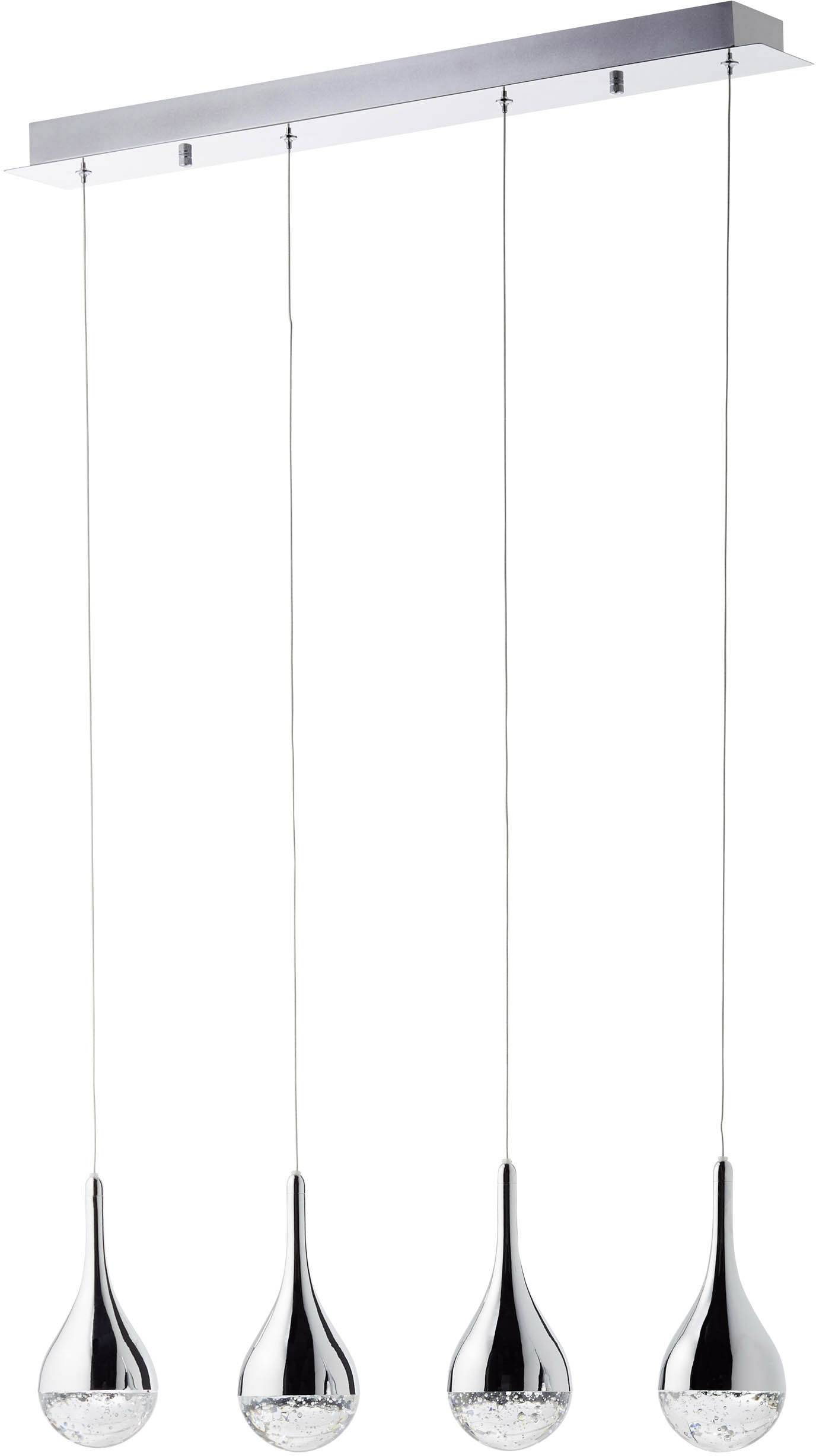 Brilliant Frizzante G93424/15 LED-Pendelleuchte LED LED fest eingebaut 20W Chrom