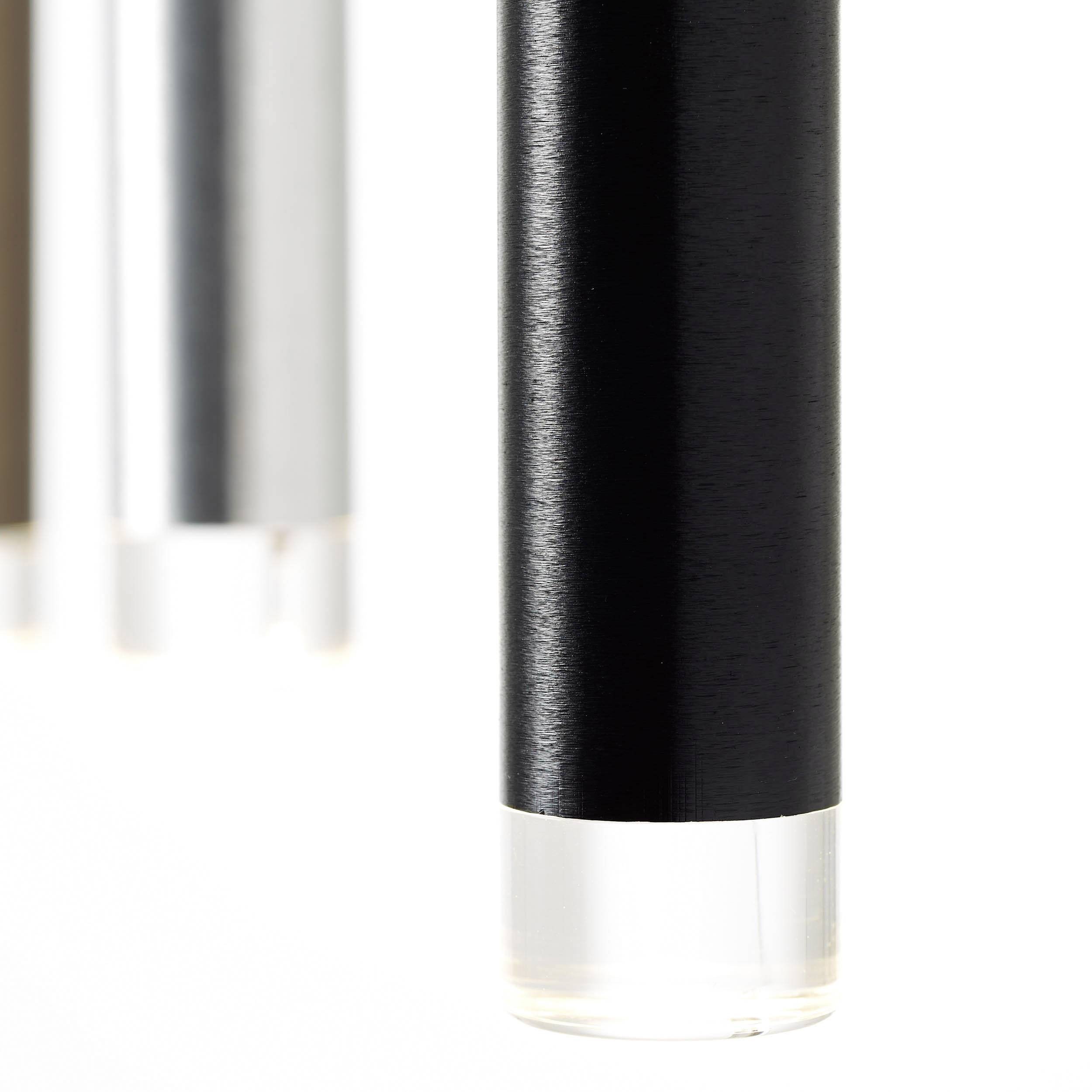 Brilliant Cembalo G93762/21 LED-Pendelleuchte LED LED fest eingebaut 20 W Aluminium, Schwarz, Braun