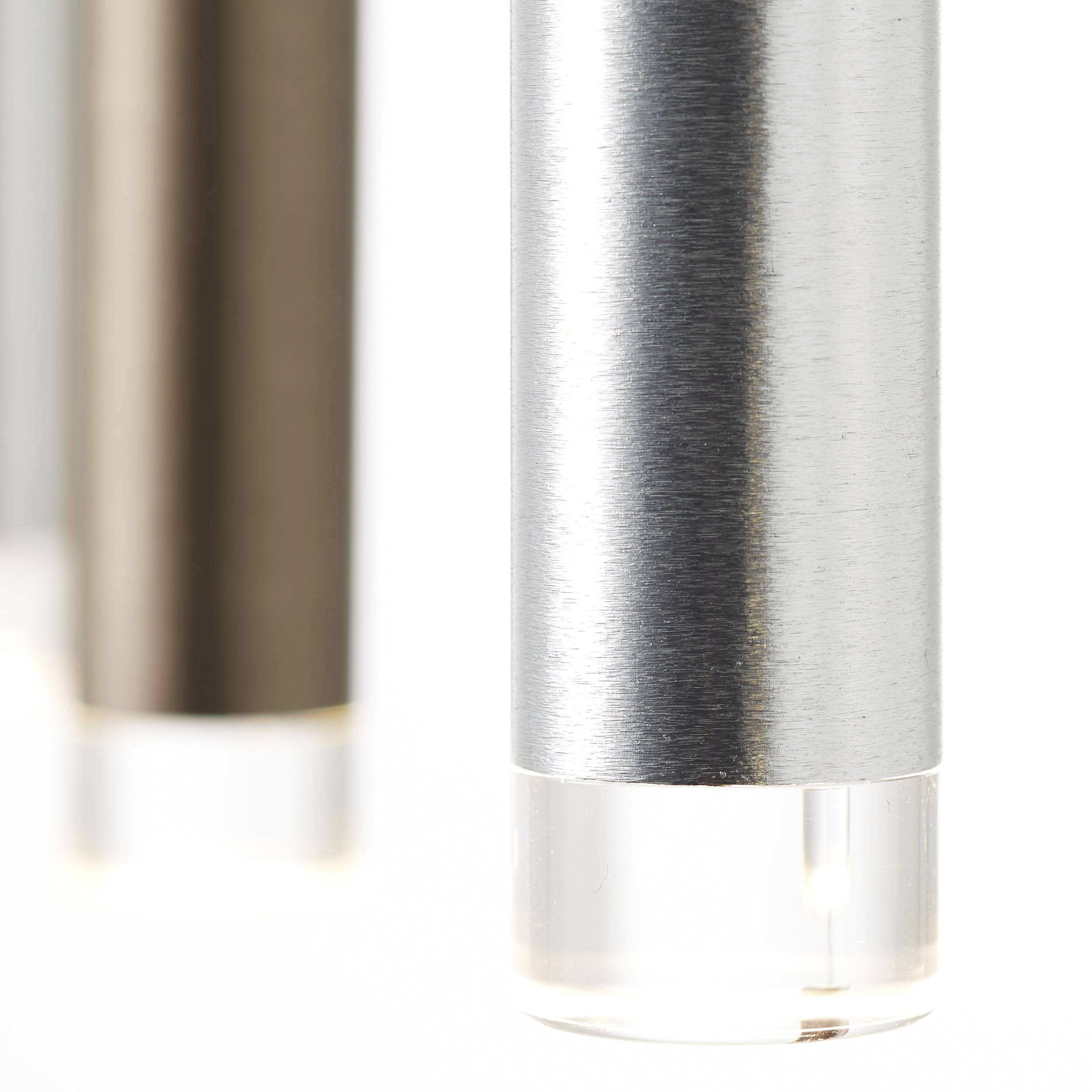 Brilliant Cembalo G93762/21 LED-Pendelleuchte LED LED fest eingebaut 20 W Aluminium, Schwarz, Braun