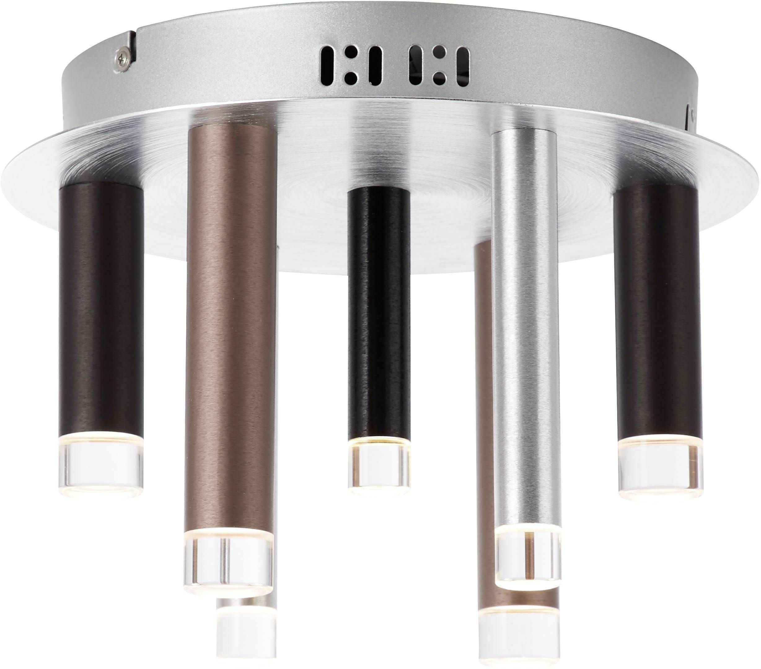 Brilliant G93765/20 Cembalo LED-Deckenleuchte LED LED fest eingebaut 28 W Braun