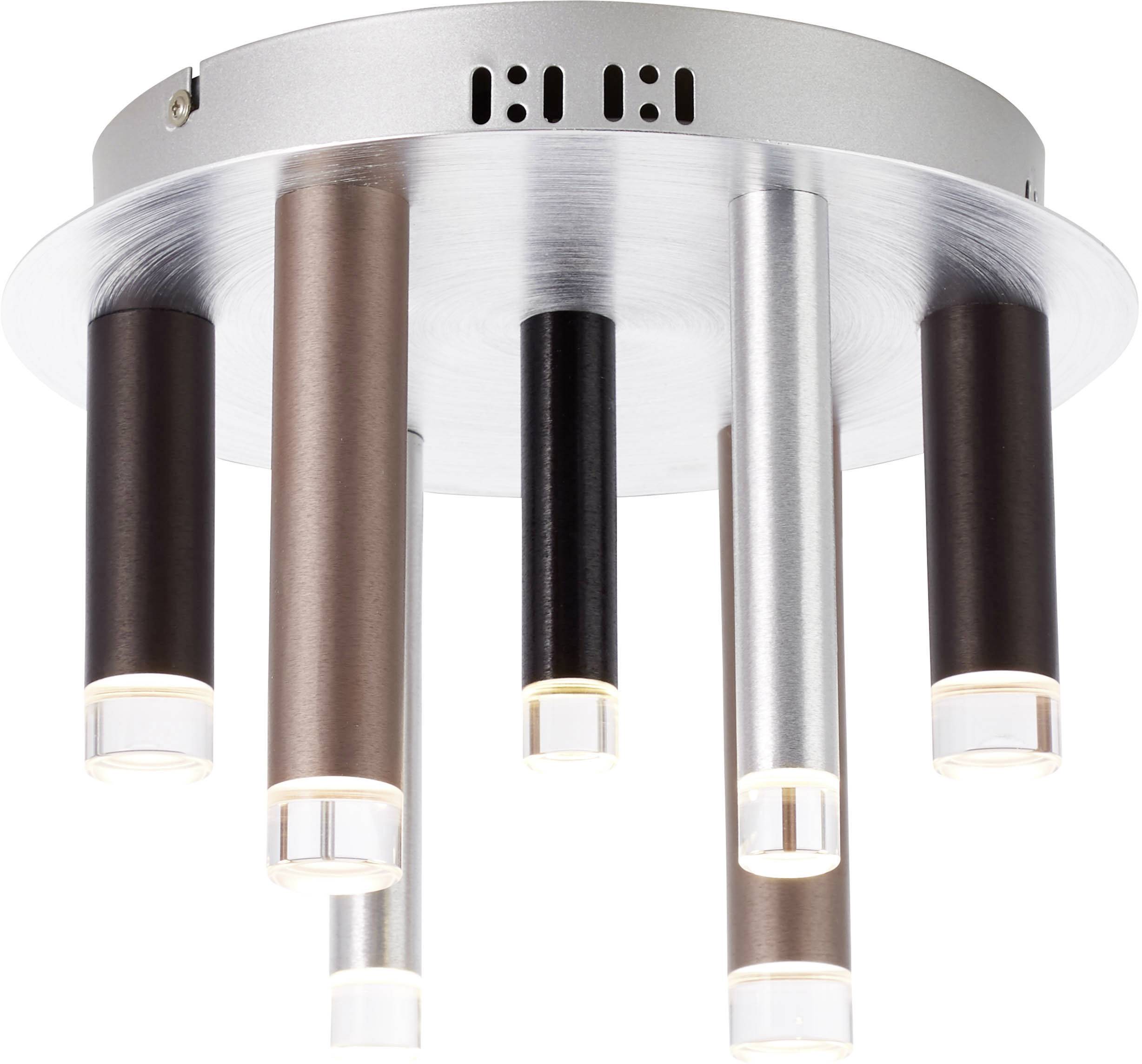 Brilliant G93765/20 Cembalo LED-Deckenleuchte LED LED fest eingebaut 28 W Braun