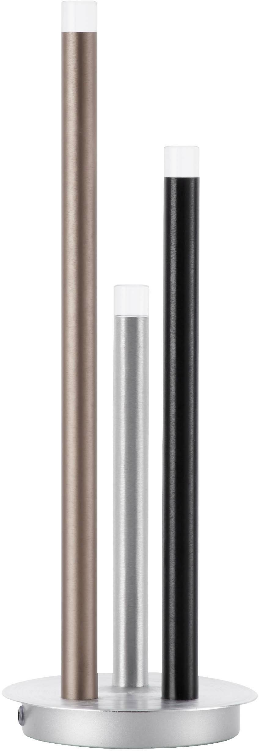 Brilliant Cembalo G93770/21 LED-Tischlampe LED LED fest eingebaut 12 W Aluminium, Schwarz, Braun