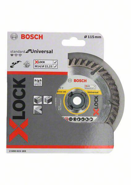 Bosch Accessories 2608615165 Diamanttrennscheibe Durchmesser 115 mm 1 St.