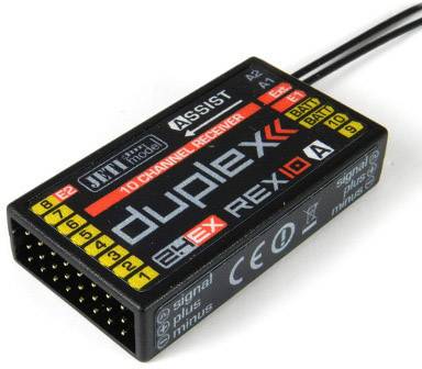 JETI REX 6 Assist – 6-Kanal 2,4 GHz Empfänger Mit Assist-Funktion Für Modellbau