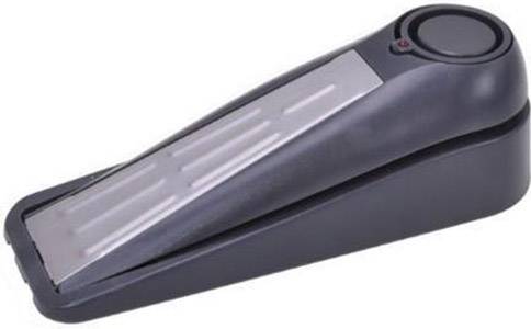 Türstopper batteriebetrieben Schwarz mit LED 20889