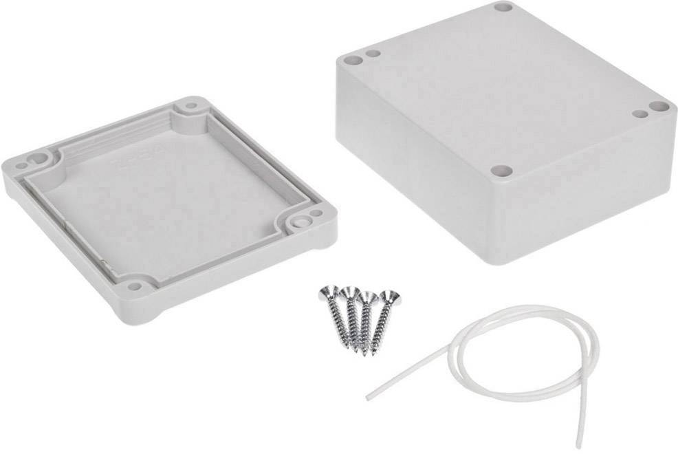 TRU COMPONENTS TC-7910704 Universal-Gehäuse 89 x 75 x 41 ABS Grau 1St.