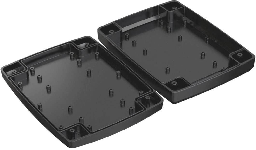TRU COMPONENTS TC-7910792 Hand-Gehäuse 185 x 145 x 39 ABS Schwarz 1St.