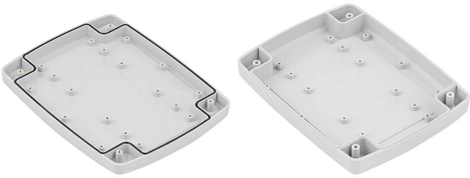 TRU COMPONENTS TC-7910796 Hand-Gehäuse 185 x 145 x 39 ABS Grau 1St.