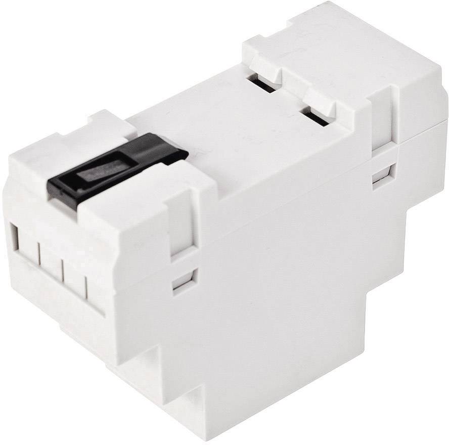 TRU COMPONENTS TC-7910800 Hutschienen-Gehäuse 35 x 90 x 65 ABS-V0 Grau 1St.