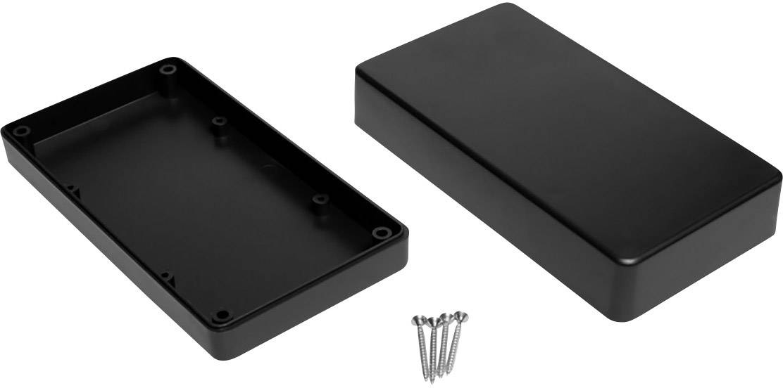 TRU COMPONENTS TC-7910804 Universal-Gehäuse 154 x 85 x 43 ABS Schwarz 1St.