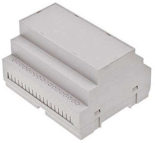 TRU COMPONENTS TC-7910828 Hutschienen-Gehäuse 65 x 90 x 105 ABS-V0 Grau 1 St.