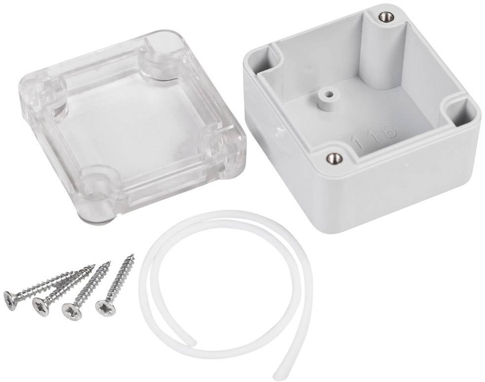 TRU COMPONENTS TC-7910848 Universal-Gehäuse 51 x 49 x 36 ABS-PC Grau