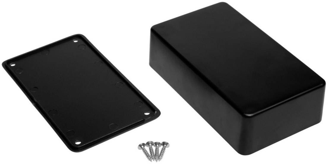 TRU COMPONENTS TC-7910892 Universal-Gehäuse 124 x 72 x 38 ABS Schwarz 1St.