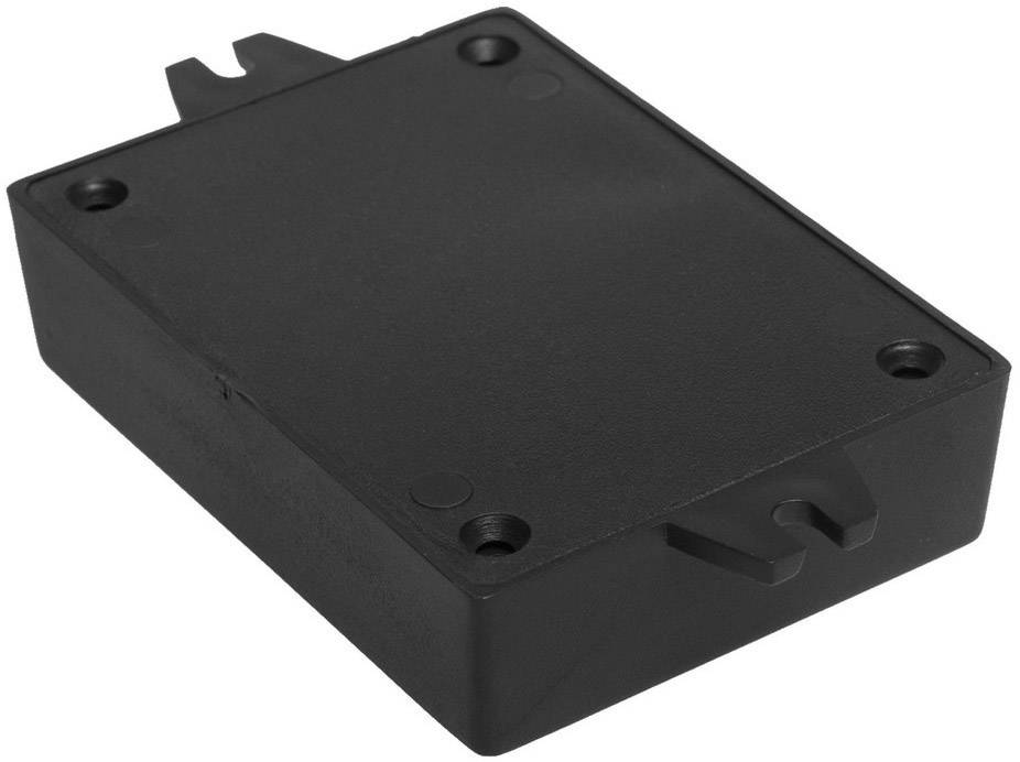 TRU COMPONENTS TC-7910916 Flansch-Gehäuse 90 x 65 x 22 ABS Schwarz 1St.
