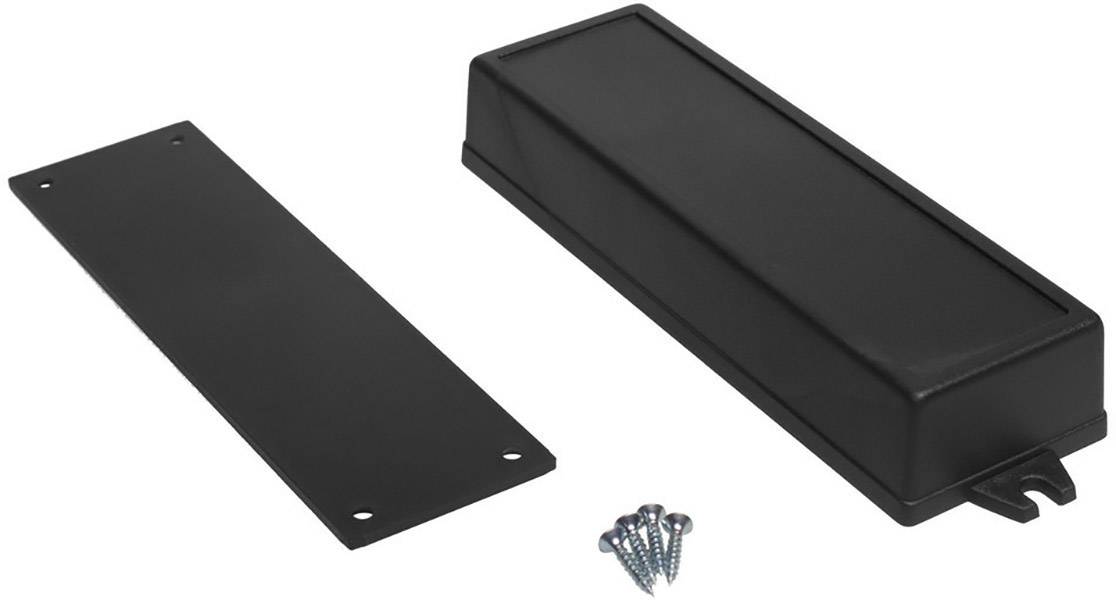 TRU COMPONENTS TC-7910944 Flansch-Gehäuse 155 x 49 x 27 ABS Schwarz 1St.