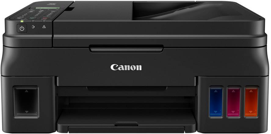 Canon PIXMA G4511 Multifunktionsdrucker Tintenstrahl Farbe A4 Drucker, Scanner, Kopierer, Fax WLAN, Tintentank-System