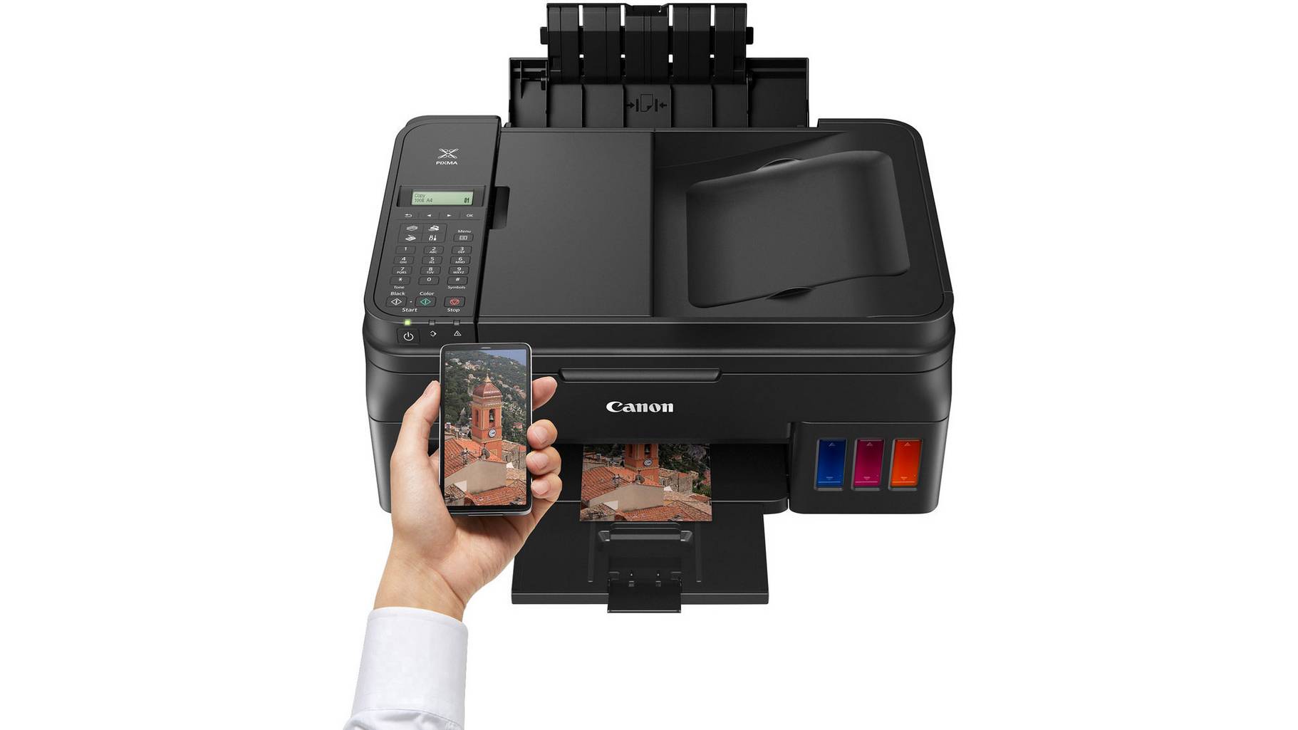 Canon PIXMA G4511 Tintenstrahl-Multifunktionsdrucker A4 Drucker, Scanner, Kopierer, Fax WLAN canon drucker g4511
