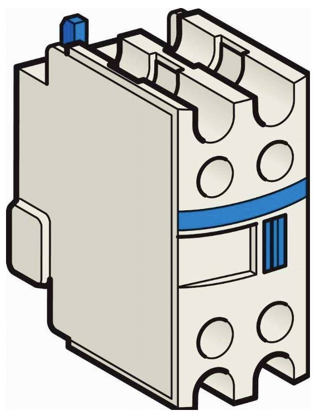 Schneider Electric LADN20 LADN20 Hilfsschalterblock 1St.