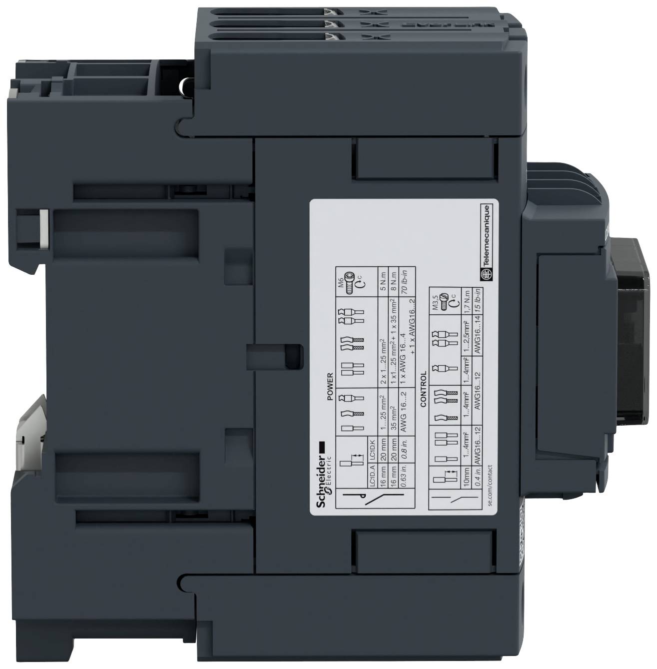 Schneider Electric LC1D40AF7 Leistungsschütz 1 St.
