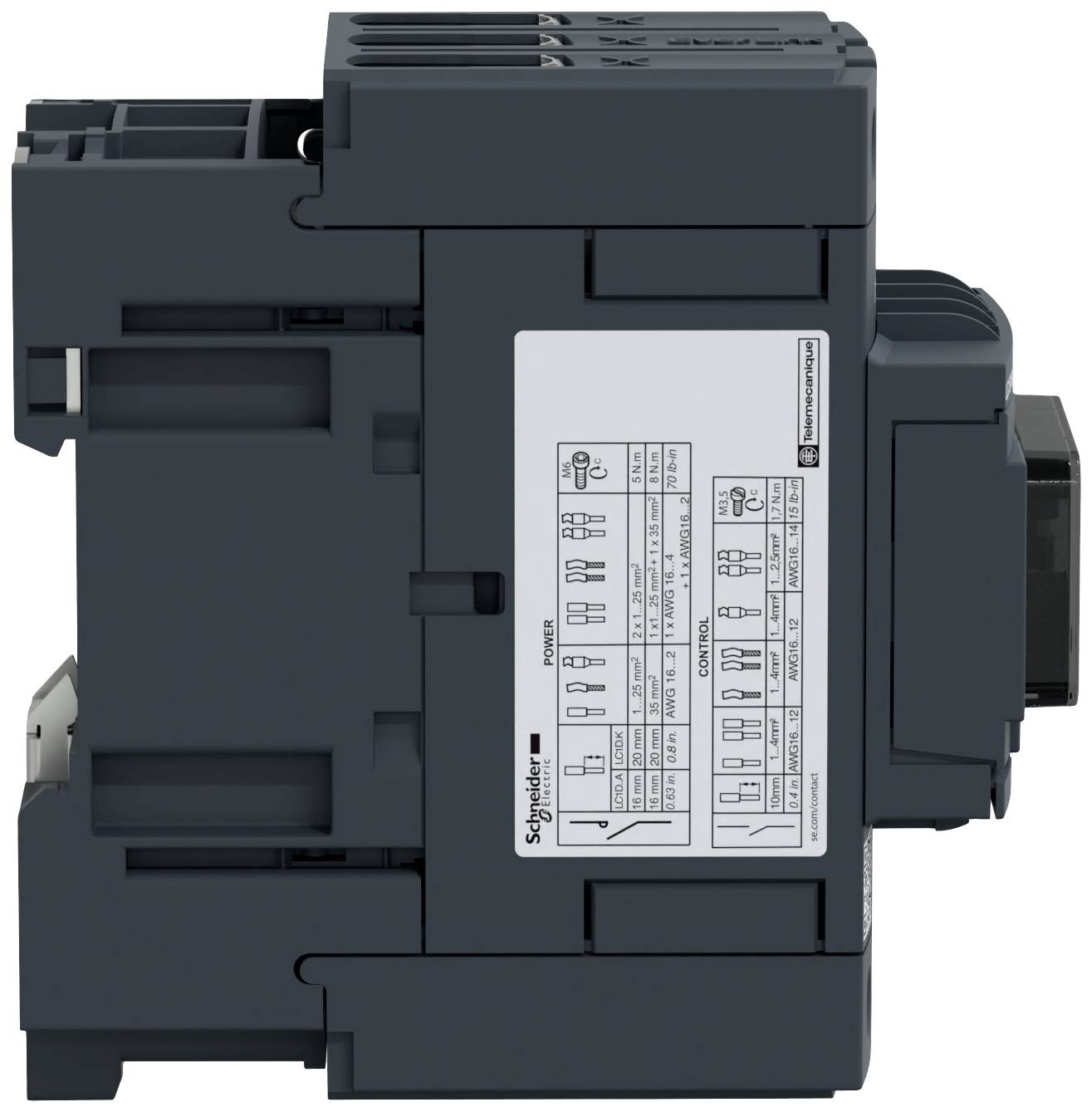 Schneider Electric LC1D40AP7 Leistungsschütz 1St.