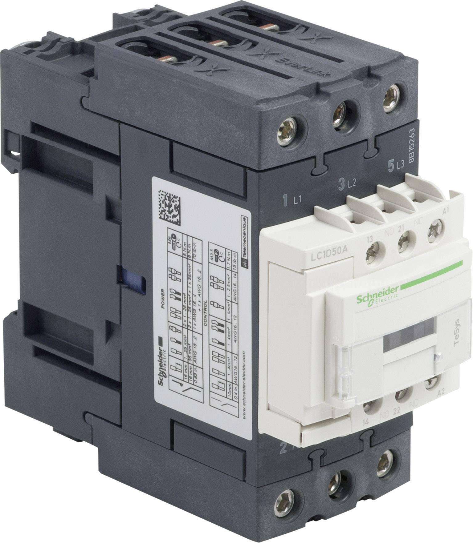 Schneider Electric LC1D50AU7 Leistungsschütz 1St.