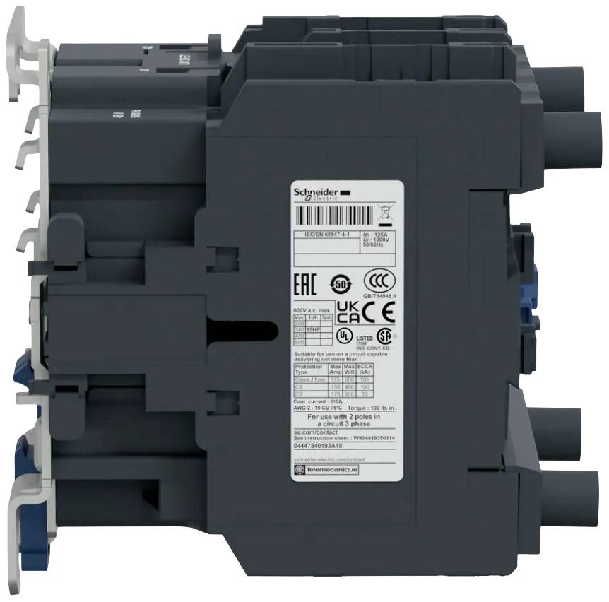 Schneider Electric LC1D80008P7 Leistungsschütz 1St.